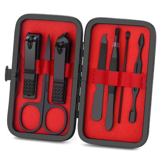 7pcs Nail trimming set, personal care nail clipper set, decoration nail, professional foot trimming set, men's accessories VXN Beauty