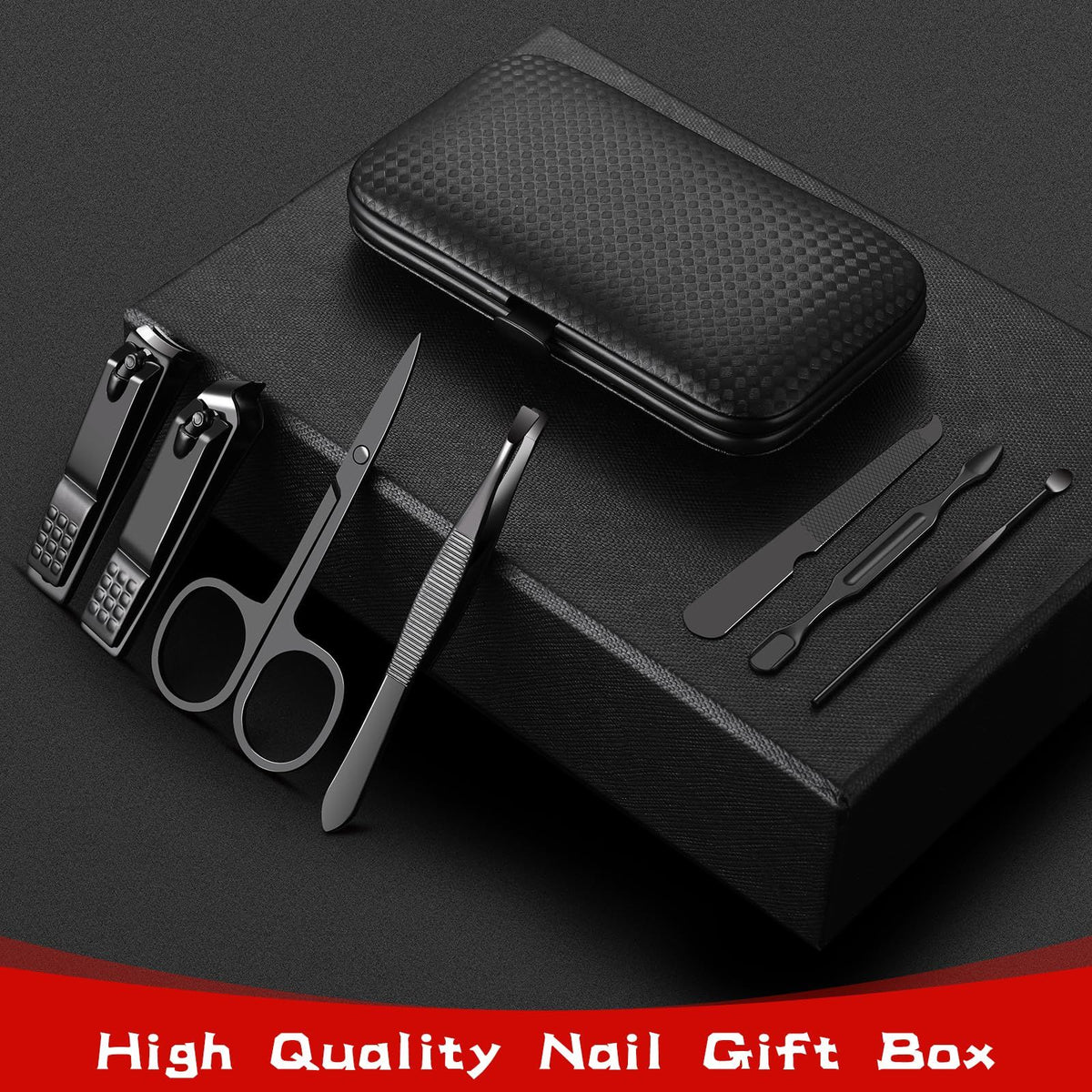 7pcs Nail trimming set, personal care nail clipper set, decoration nail, professional foot trimming set, men's accessories VXN Beauty