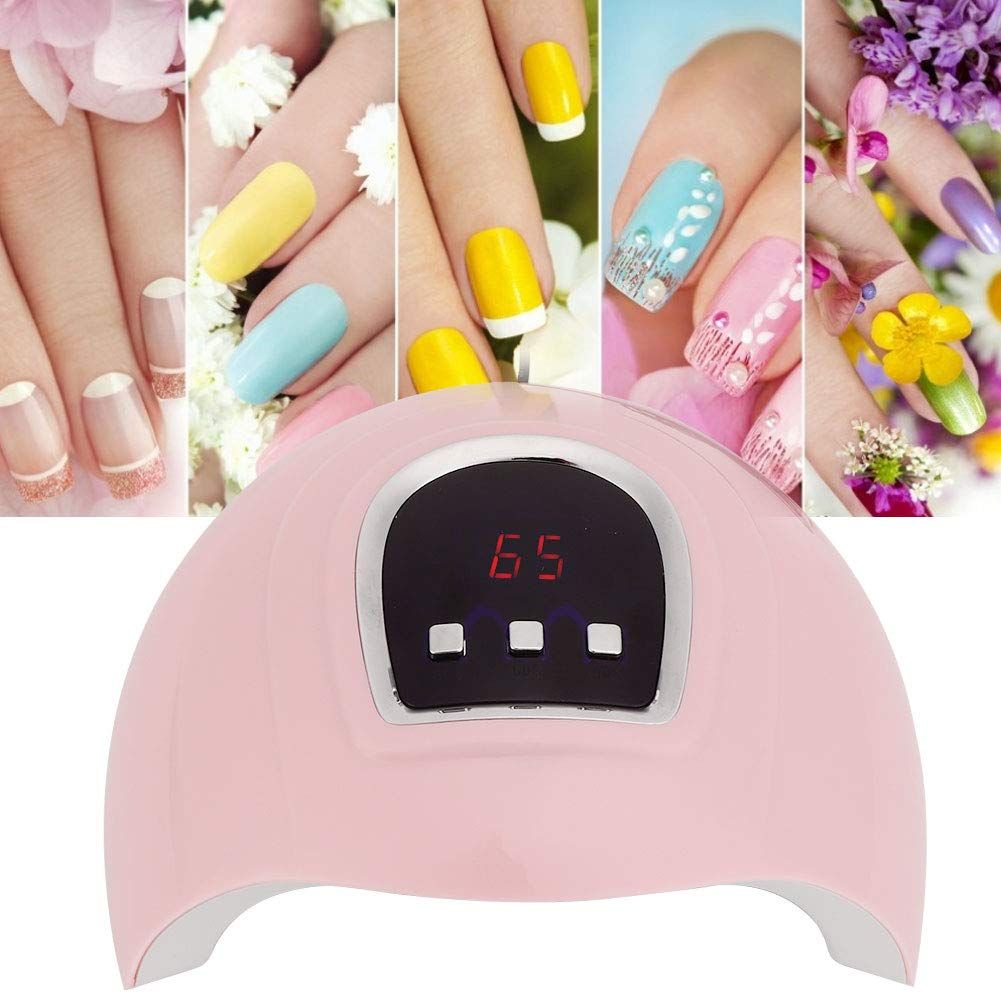 Nail Polish Dryer, 54W UV LED Nail Lamp Led Gel Nail Polish Curing Lamp ail Lamp Nail Art Gel Polish Dryer Professional Manicure VXN Beauty