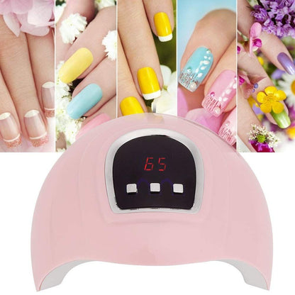Nail Polish Dryer, 54W UV LED Nail Lamp Led Gel Nail Polish Curing Lamp ail Lamp Nail Art Gel Polish Dryer Professional Manicure VXN Beauty