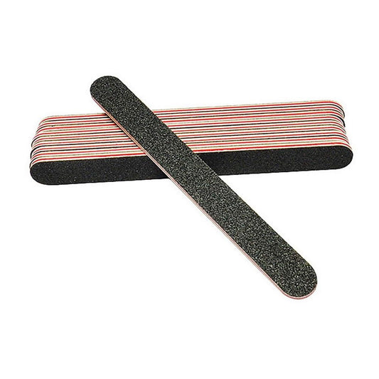Nail File 6ct 100/180 Grit Emery Board Filer for Acrylic/Natural Fingernail by VXN Beauty