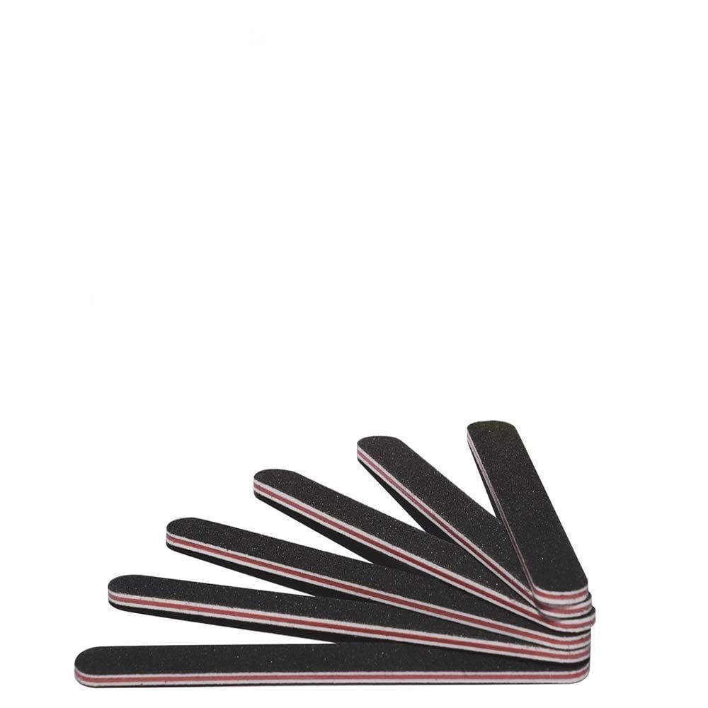 Nail Files And Buffers, 12 PCS Professional Nail Manicure Tool Grits Nail Buffer Block 100/180 Grits Emery Boards For Acrylic And Natural Nails VXN Beauty