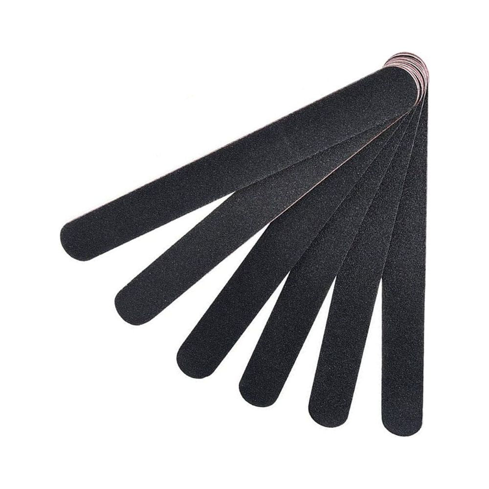 Nail Files And Buffers, 12 PCS Professional Nail Manicure Tool Grits Nail Buffer Block 100/180 Grits Emery Boards For Acrylic And Natural Nails VXN Beauty