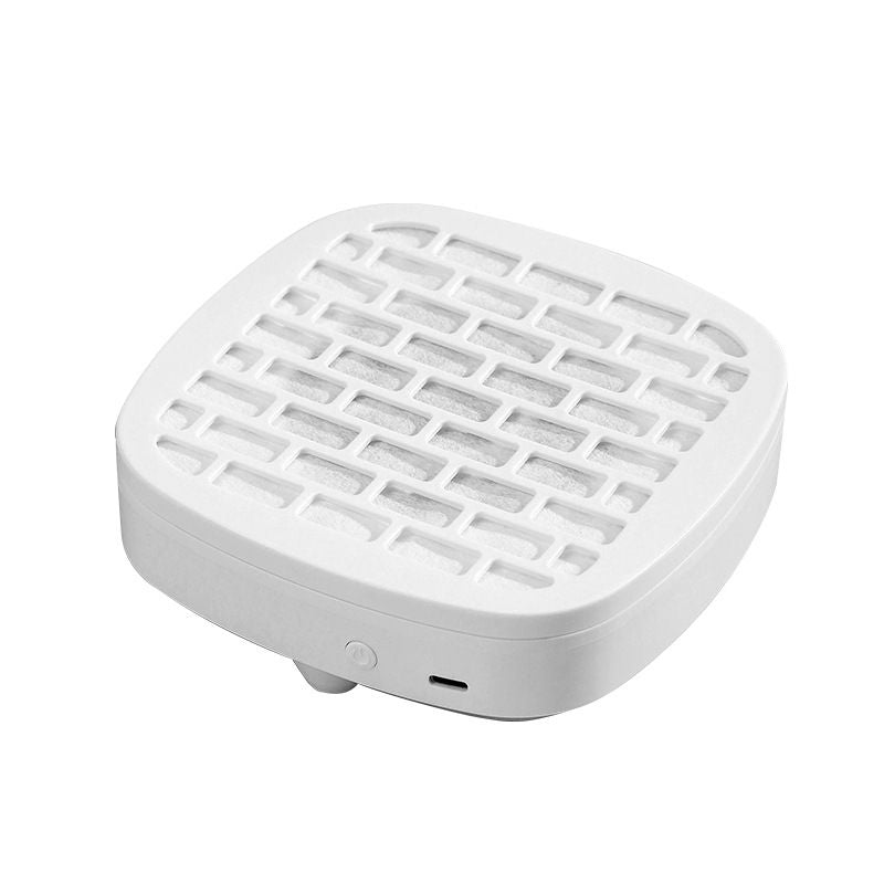 Nail Dust Collector, Cordless Dust Collector Nail Tech, Compact Powerful  Nail Vacuum Fan Rechargeable Dust Pedicure for Home, White（white） VXN Beauty