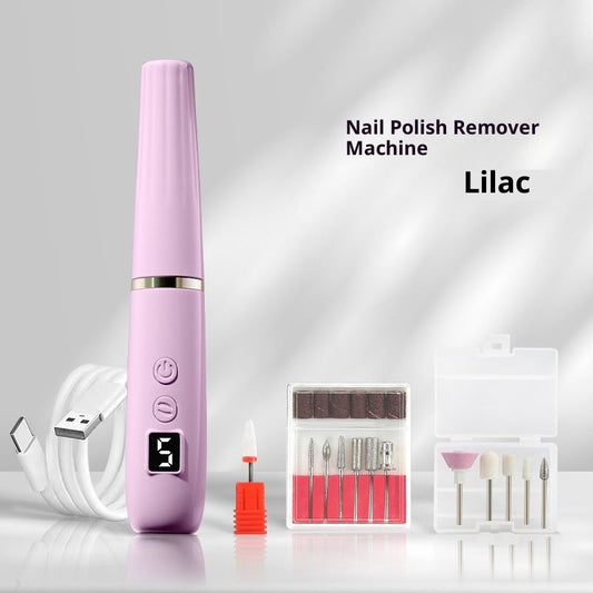 Electric Nail Filer, Professional Nail Drill Kit, Portable File for Acrylic Nails,Cordless Nail File Electric Manicure Pedicure Tools with Drill Bits for Home Salon VXN Beauty