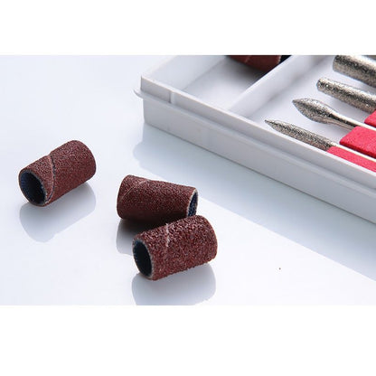 Electric Nail Drill Acrylic Nail Tools Professional Portable Electric Nail Kit Pen Shape Finger Toe Nail Care set (Black) VXN Beauty