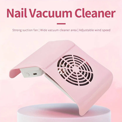 Nail Dust Collector: USB-Powered, Strong Suction, One-Touch Operation, Say Goodbye to Dust Troubles.GREEN VXN Beauty