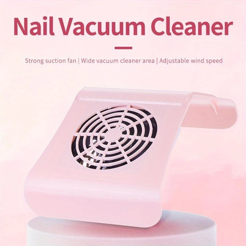 Nail Dust Collector: USB-Powered, Strong Suction, One-Touch Operation, Say Goodbye to Dust Troubles.GREEN VXN Beauty