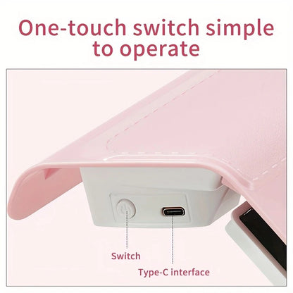 Nail Dust Collector: USB-Powered, Strong Suction, One-Touch Operation, Say Goodbye to Dust Troubles.GREEN VXN Beauty