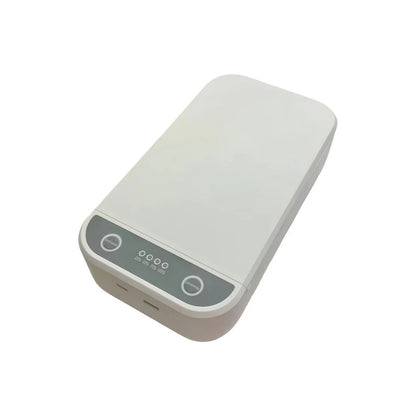 Portable Nail Disinfection Box, USB powered. Built‑in UV fast sterilization, suitable for nail and tattoo tools, PVC/plastic material, the ideal hygiene assistant for salons and studios. VXN Beauty