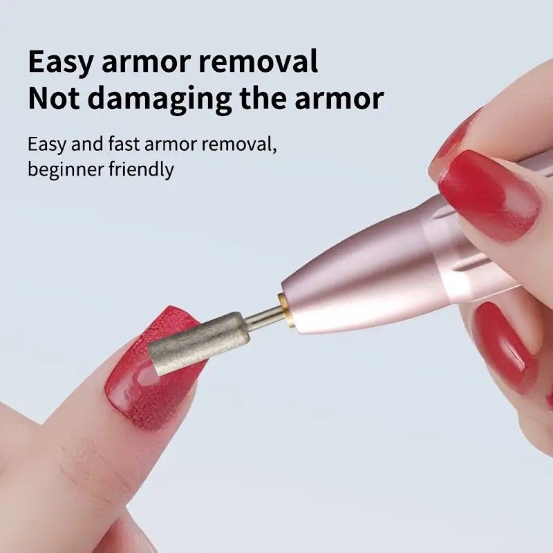 Professional Nail Drill: Quiet and Efficient, LED Digital Display, 31 Accessories for All-in-One Use, Easy for Beginners to Master。white VXN Beauty
