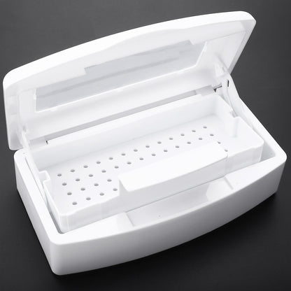 Nail Sterilizer Tray Disinfection Pedicure Manicure Box Art Boxes Tools Manicure Implement Tools VXN Beauty