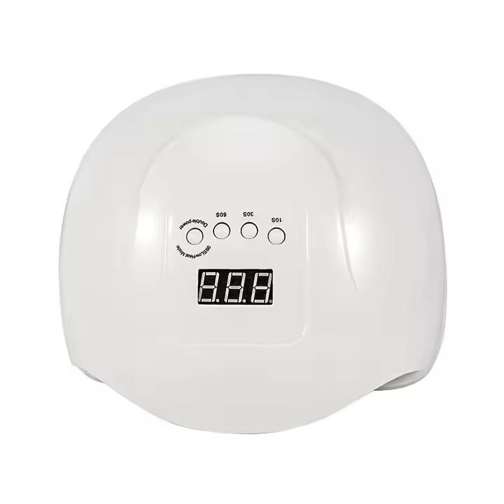 UV LED Nail Lamp 54W with 10s 30s 60s 99s Timer, White VXN Beauty