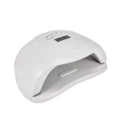 UV LED Nail Lamp 54W with 10s 30s 60s 99s Timer, White VXN Beauty