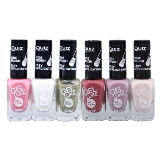 Nail kit with polish, rhinestones, and stickers, MultiColor decoration kit VXN Beauty