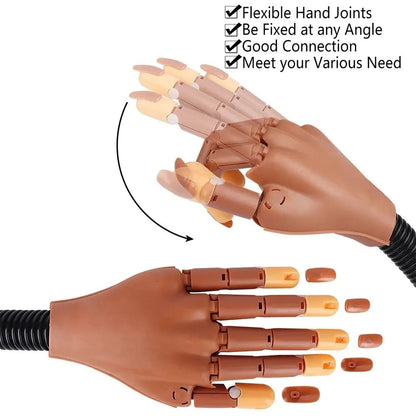 Nail training hand Black VXN Beauty