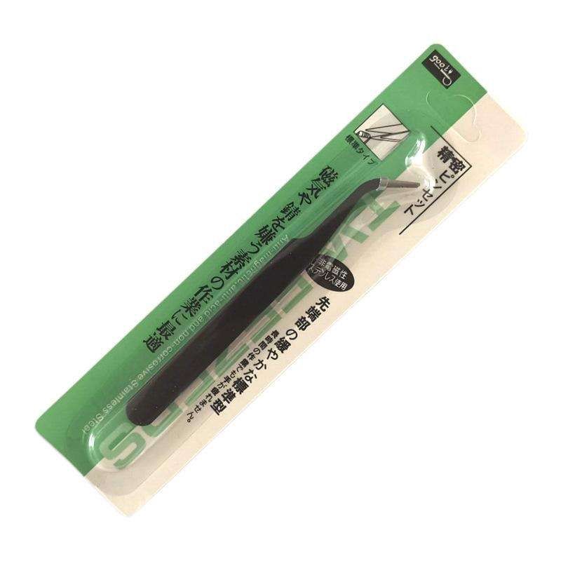 Black Tweezers for Nail Decorations and Eyelash Extensions VXN Beauty