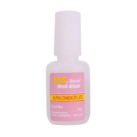 3pcs Nail Glue with Brush, 10g, Super Grip Tip Glue VXN Beauty