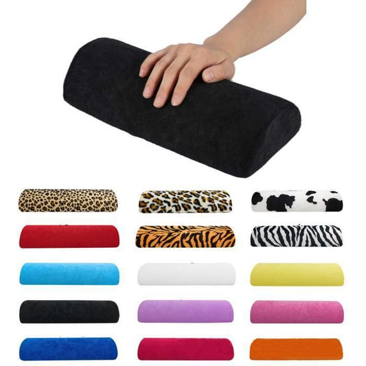 Leopard Pattern Nail Cushion Wrist Support for Manicure UV Gel Acrylic VXN Beauty