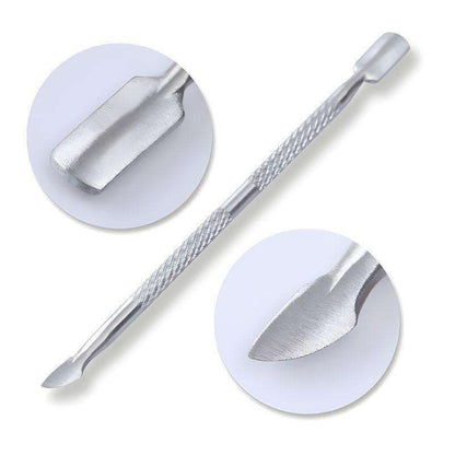 Cuticle pusher 2 in 1 silver VXN Beauty