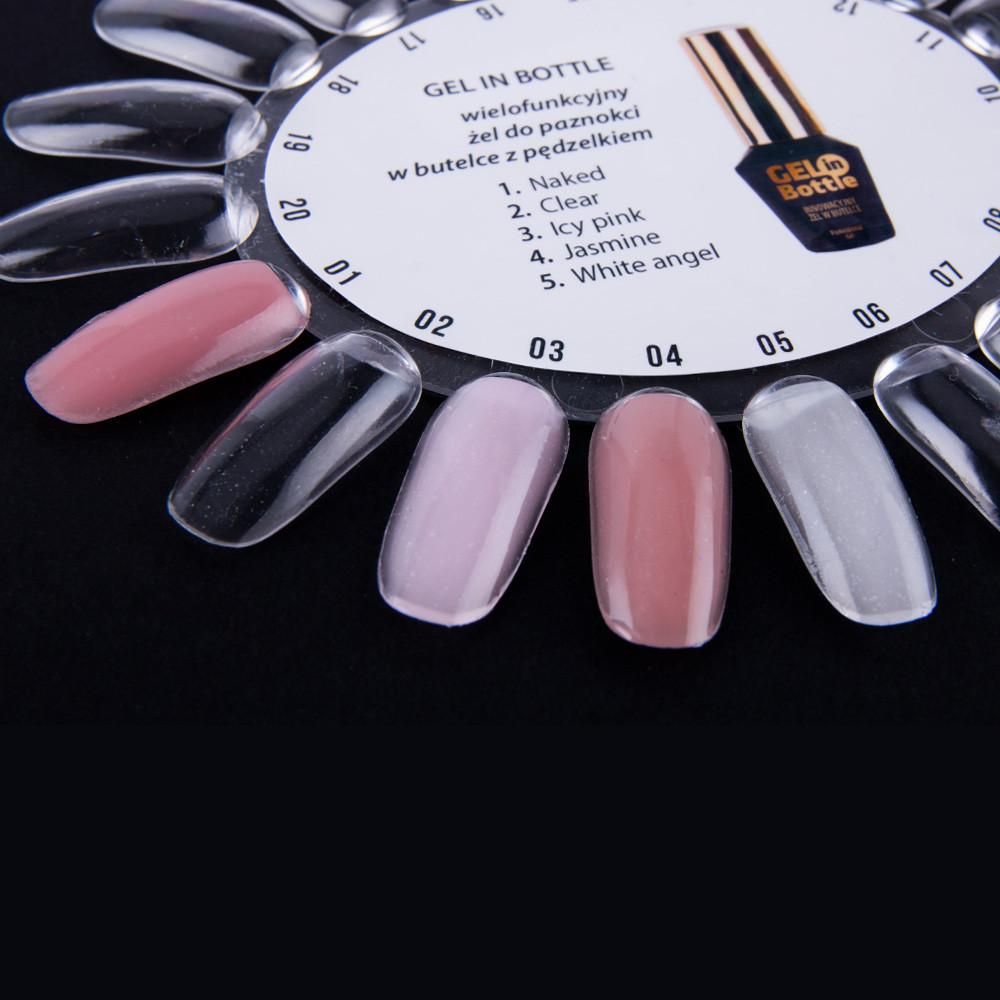 Mollylac UV LED Gel 10g, Icy Pink Base Coat, Compatible with Mollylac VXN Beauty