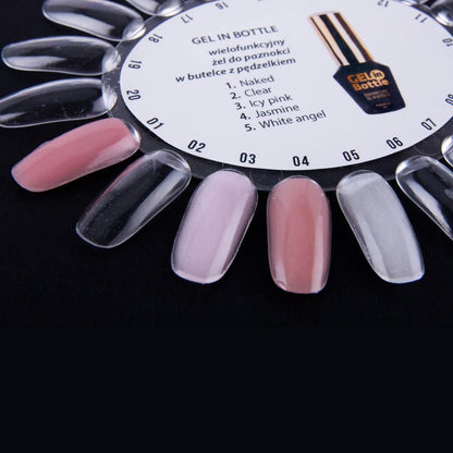 Mollylac UV LED Gel 10g, Icy Pink Base Coat, Compatible with Mollylac VXN Beauty