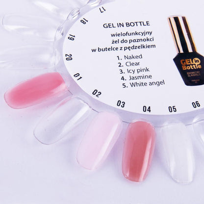 Mollylac UV LED Gel 10g, Icy Pink Base Coat, Compatible with Mollylac VXN Beauty