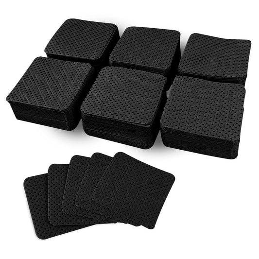 300 Pcs Grade Lint Free Wipes for Nails, Super Absorbent Nail Wipes for Gel Polish Removal, Eyelash Extensions, and Nail Prep (Black) VXN Beauty