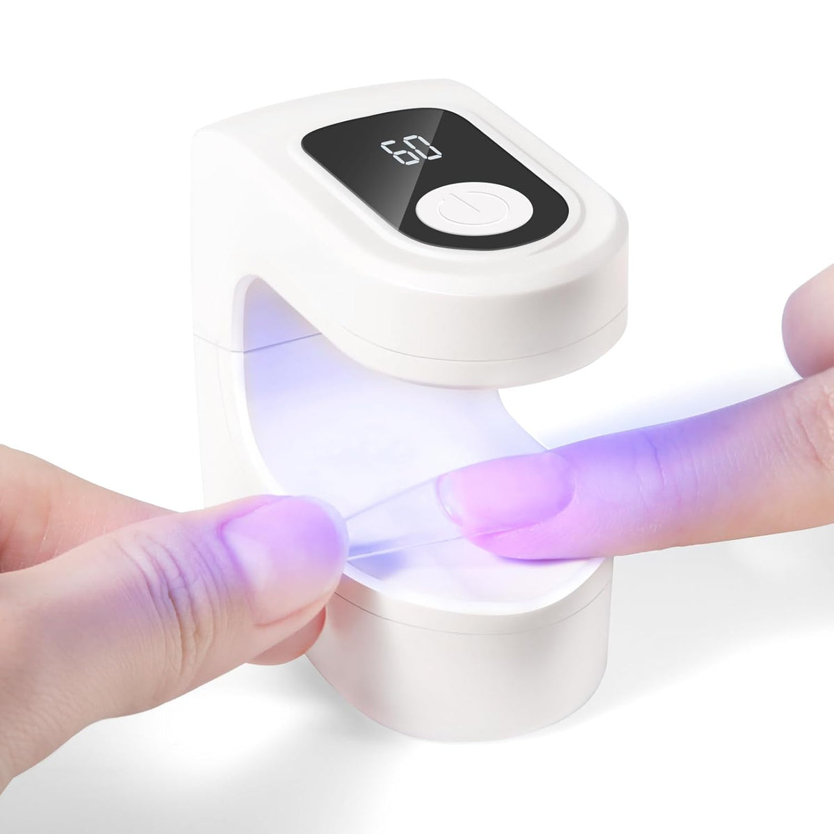 LED UV Nail Lamp with Timer and Display Multi-color Gel Nail Dryer for Gel Polish VXN Beauty