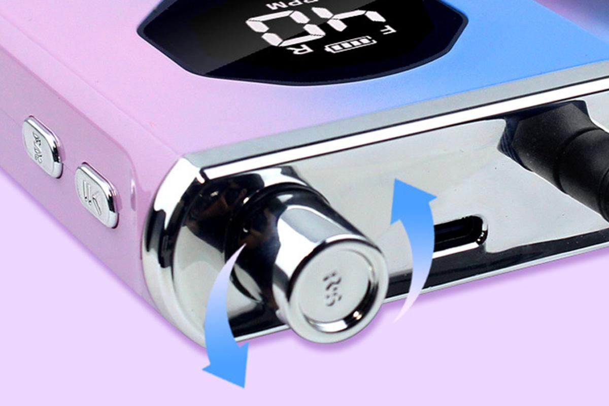Nail Drill Professional Electric Nail File for Acrylic Gel Nails Polishing Removing VXN Beauty