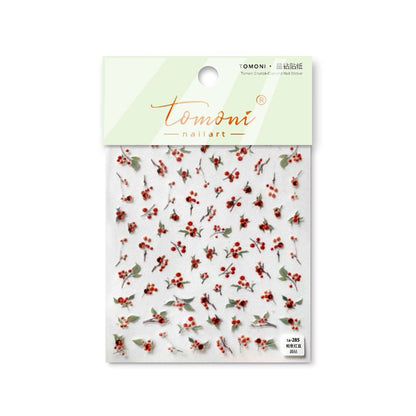 1PC Crystal Diamond Nail Art Sticker VXN Beauty