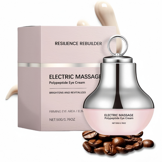 Microcurrent Eye Cream,Under Eye Cream for Dark Circles,Puffiness and Wrinkles, Hyaluronic Acid + Peptide+ Caffeine Eye Cream Anti Aging,Hydrating Eye Care,Gentle Vibration VXN Beauty