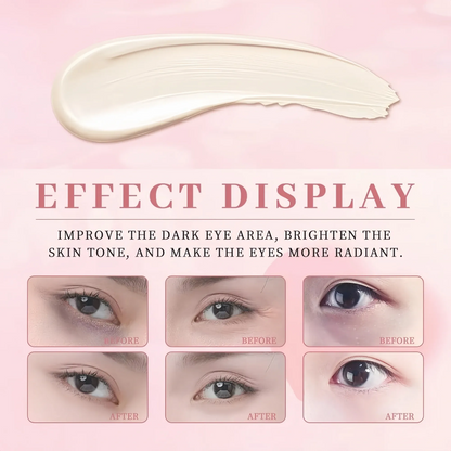 Microcurrent Eye Cream,Under Eye Cream for Dark Circles,Puffiness and Wrinkles, Hyaluronic Acid + Peptide+ Caffeine Eye Cream Anti Aging,Hydrating Eye Care,Gentle Vibration VXN Beauty