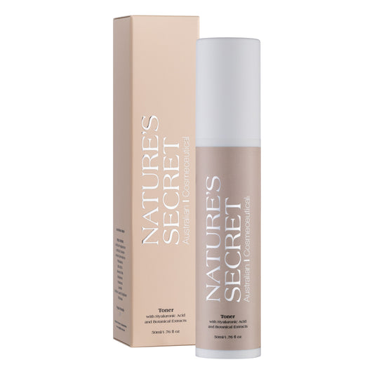 Hydrating Facial Toner 50ml | Alcohol-Free Face Toner for Pore Refining, Hydration & Balanced Skin | Australian Made VXN Beauty