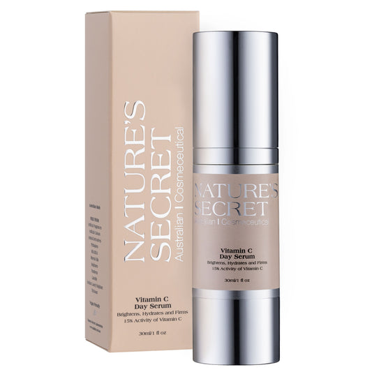 Vitamin C Day Serum 30ml | Brightening Face Serum for Dark Spots, Pigmentation, Uneven Skin Tone & Hydration | Australian Made VXN Beauty