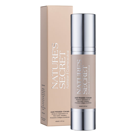 Anti-Wrinkle Cream 45ml | Anti-Ageing Face Cream for Fine Lines, Wrinkles, Firming & Hydration | Australian Made VXN Beauty