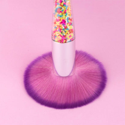 3 Pieces Nail Brushes Remove Dust Powder for Acrylic Nails Makeup Brushes Manicure Brush Clean Up Tools Nail Art Brush Set VXN Beauty