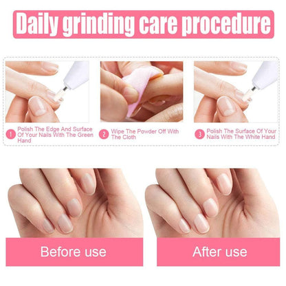 5-in-1 Professional Electric Manicure Sander Nail File Grooming Sets, Nail Art Trimming Machine DIY Pedicure Kit VXN Beauty