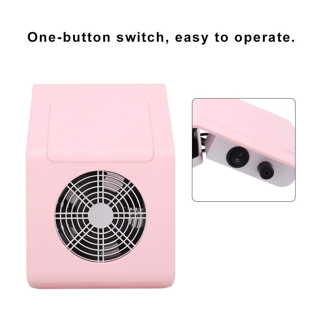 Nail Dust Collector Vacumm for Manicure Dust Extractor Nail Art Nail Dust Collector, Low Noise Nail Dust Collector Manicure Tool VXN Beauty