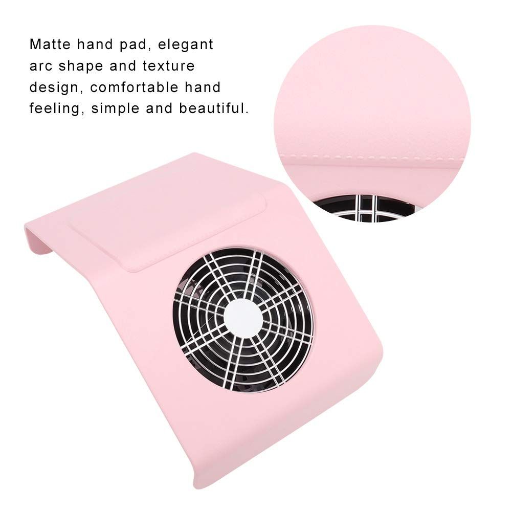 Nail Dust Collector Vacumm for Manicure Dust Extractor Nail Art Nail Dust Collector, Low Noise Nail Dust Collector Manicure Tool VXN Beauty