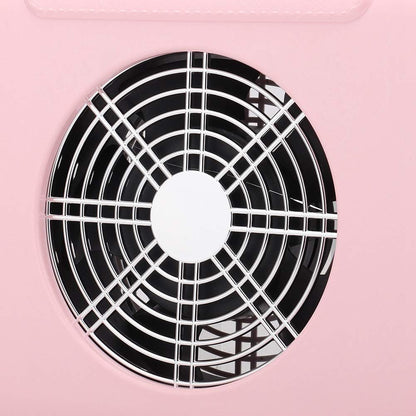 Nail Dust Collector Vacumm for Manicure Dust Extractor Nail Art Nail Dust Collector, Low Noise Nail Dust Collector Manicure Tool VXN Beauty