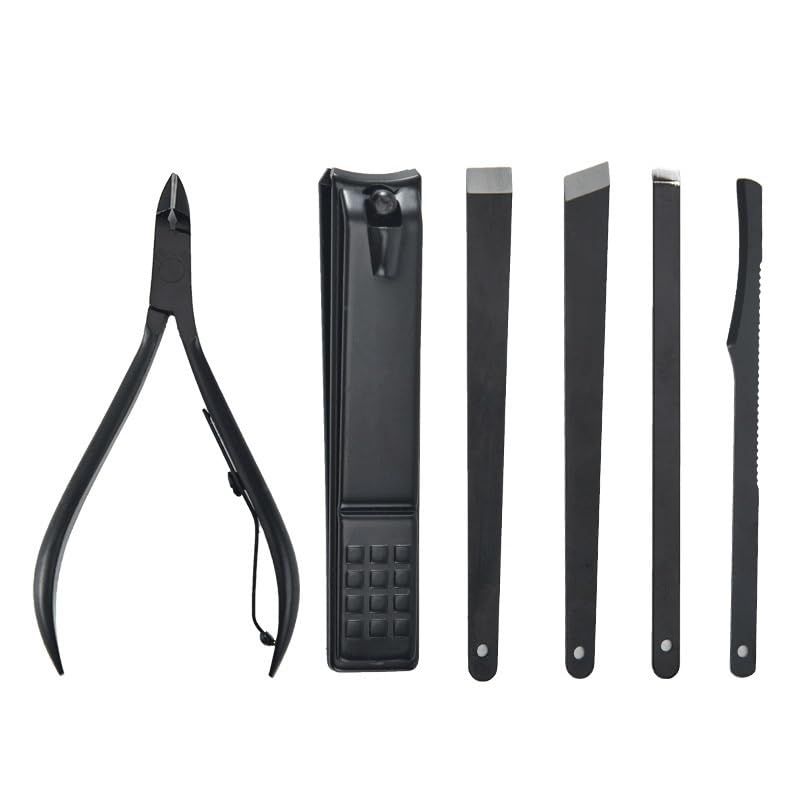 Nail Clippers Sets High Precisio Stainless Steel Nail Cutter Pedicure Kit Nail File Sharp Nail Scissors and Clipper Manicure VXN Beauty