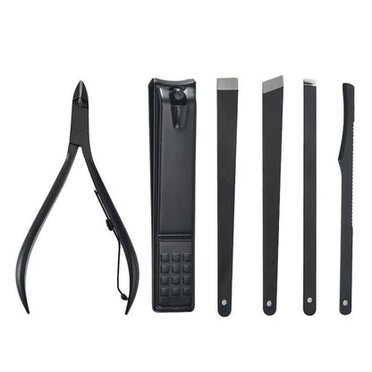 Nail Clippers Sets High Precisio Stainless Steel Nail Cutter Pedicure Kit Nail File Sharp Nail Scissors and Clipper Manicure VXN Beauty