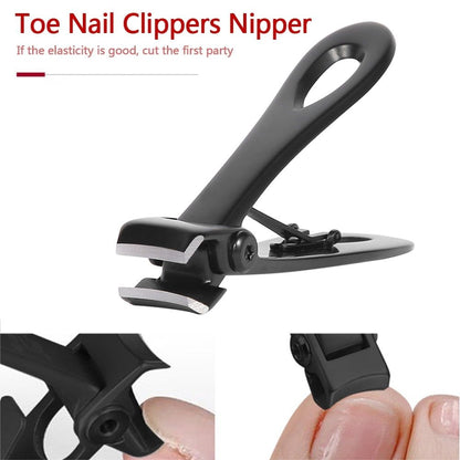 Stainless Steel Thick Wide Jaw Nail Clippers for Seniors & Adults, 2 Pack VXN Beauty