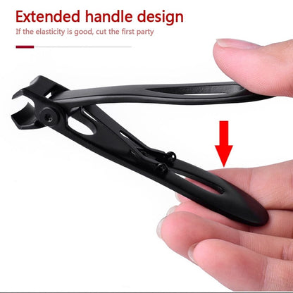 Stainless Steel Thick Wide Jaw Nail Clippers for Seniors & Adults, 2 Pack VXN Beauty