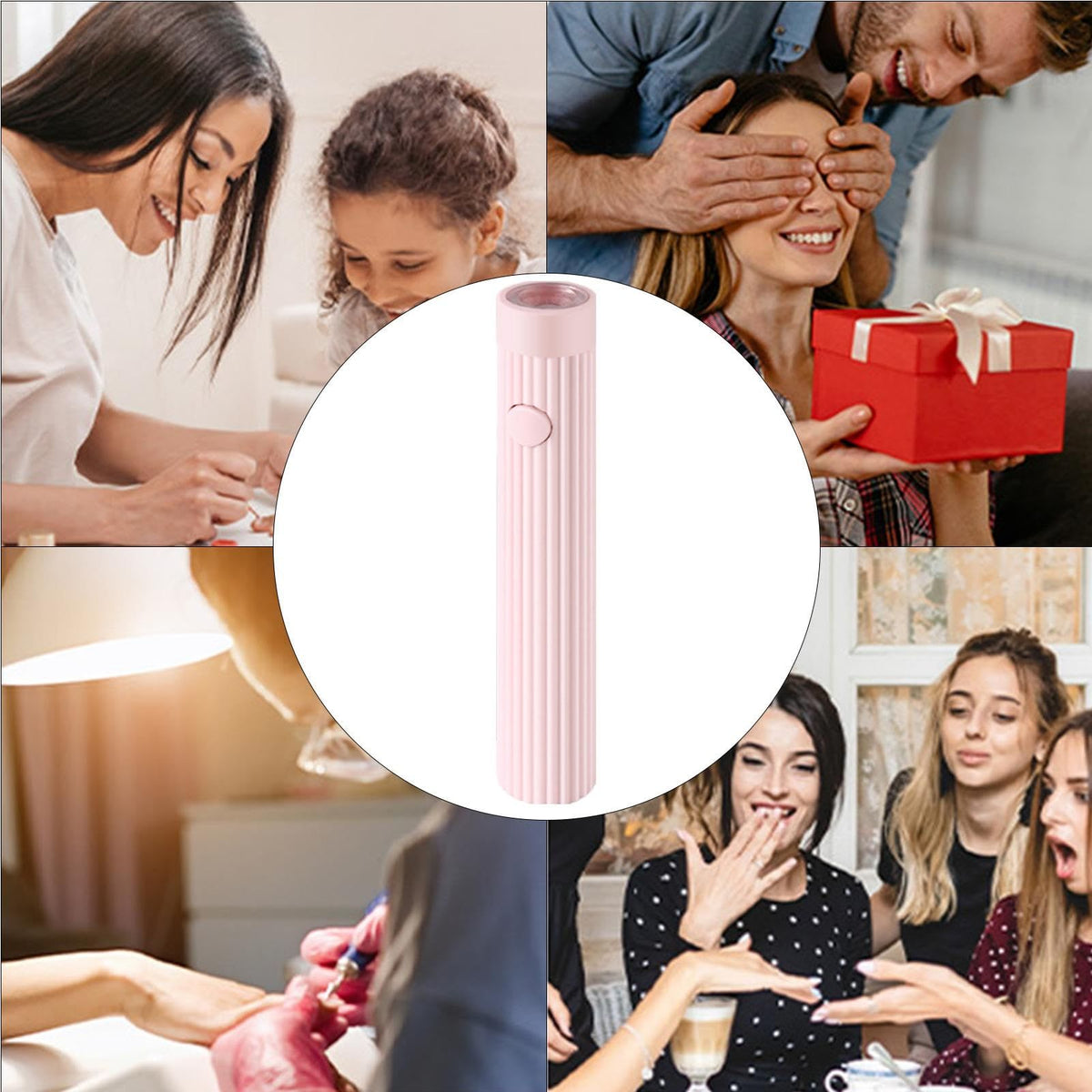 UV LED Nail Lamp, Nail UV Light Stick, Handheld Nail Dryer, Rechargeable Fast Drying Device, Manicure Accessories for All Gel VXN Beauty