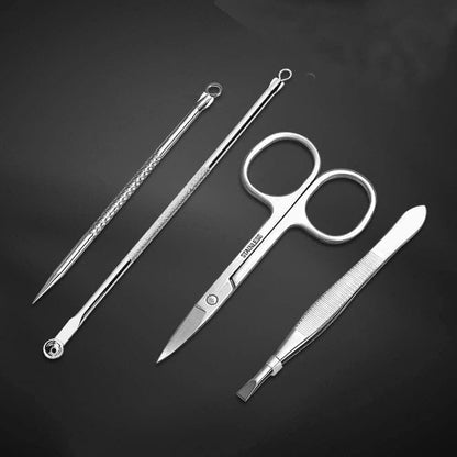 Nail Clippers 16Pcs Nail Art Manicure Tools Nails Clipper Scissors Tweezer Manicure Sets Nail Art Tools Durable VXN Beauty