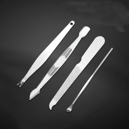 Nail Clippers 16Pcs Nail Art Manicure Tools Nails Clipper Scissors Tweezer Manicure Sets Nail Art Tools Durable VXN Beauty