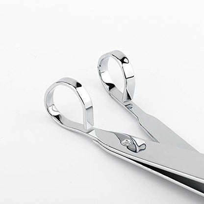 Nail Clipper Set,Carbon Steel Fingernail and Toenail Clippers for Seniors Long Handle with Metal Case for Women and Man Set of 2 VXN Beauty