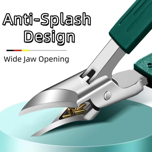 Professional 3-in-1 Pedicure Clipper Set, Premium 3-Piece Eagle Beak Nail Clipper Set, Super Sharp Oblique Nail Clippers, for Thick Nails, Seniors & Ingrown Care with File & Lifter VXN Beauty
